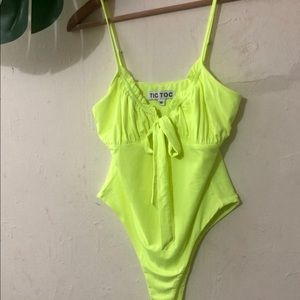 Very sexy thong body suit